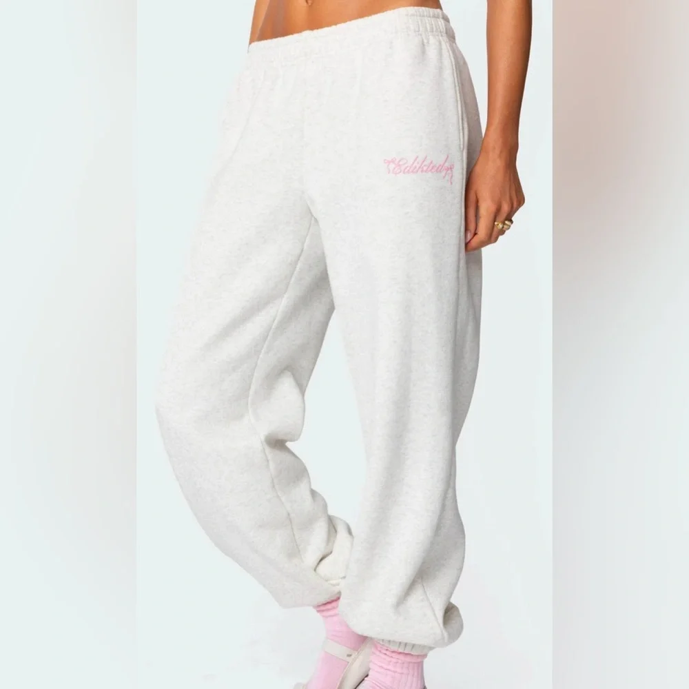 EDIKTED cinch leg sweatpants - Picture 1 of 4